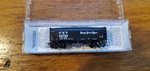 MICRO-TRAINS-#86020-NICKEL Plate ROAD-2-BAY Hopper #33799-N Scale Load!. Fixed Price $24.99.