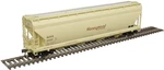 Atlas Scale 5250 Covered Hopper Honeymead/acfx (beige/red) #56981. Fixed Price $52.99.