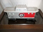 Lionel 6-7508 Porthole Caboose Lines Silver & Orange Used No Box. Fixed Price $21.75.