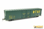 Tangent Ho Greenville 60' Double Door Box Car Dt&i 'green Repaint 1978+. Fixed Price $58.95.