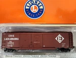 Lionel 6-17754 Erie Lackawanna Double Door Box Car 2011 N/ob ZN49. Fixed Price $68.50.
