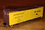 Blackstone Models HON3 B340804 Flying Grand Herald D&rgw 65 30' Refrigerator Car. Fixed Price $87.00.