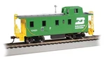 Bachmann 14005 Ho Scale Slanted Offset-cupola Caboose Burlington. Fixed Price $48.99.