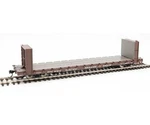 Walthers Ho Scale 60' Pullman-standard Bulkhead Flatcar Trailer Train #91913. Fixed Price $27.72.
