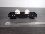 Lionel Navy Gondola W/ 2 Rocket Fuel Canisters 6-16556. Fixed Price $20.00.