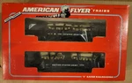 American Flyer 6-48507 Us Army Flatcars (2) With Tanks (4), New In Box. Fixed Price $59.99.