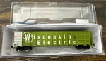 Athearn Scale Rtr #ATH3848 Thrall High Side Gondola Wisconsin Electric #121. Fixed Price $37.95.