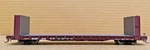 Walthers Mainline 910-5858 Ho Scale 60' Ps Bulkhead Flatcar Bnsf 545018. Fixed Price $20.00.