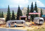 Walthers Scenemaster 949-2902 Ho Camp Site W/trailers Kit. Fixed Price $38.99.