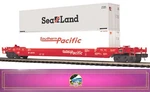 Mth Premier 20-95071 Southern Pacific Husky Stack Car W/containers O-gauge Nib. Fixed Price $79.99.