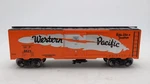Menards 279-2654 Western Pacific Boxcar #8621 Ln. Fixed Price $25.54.