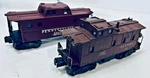 Lionel O-O27 Cabooses. Fixed Price $12.00.