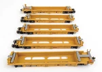 Walthers Ho Scale Thrall Rebuilt 40' Well Car Trailer Train Dttx #748228. Fixed Price $79.83.
