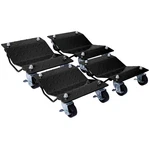 Heavy Duty Wheel DOLLY,4 Tire Car Stakes 6000LBS Capacity,black Usa. Fixed Price $163.39.