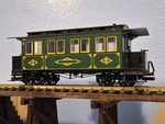 Scale Lgb 3060 Barmer Mtn. Ry. 4 Axle Passenger Coach + Box. Fixed Price $35.00.