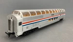 Bachmann 43-1017-05 85 Full Dome Passenger Car Amtrak HO7123. Fixed Price $23.71.