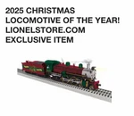 Lionel 2531910 Christmas 125TH Anniversary A6 Atlantic #2025 New North Pole. Fixed Price $1399.00.