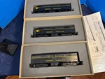 Weaver Western Maryland Hi-rail FA-2 Aba Diesel Locomotive Set. Fixed Price $160.00.