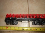 O/O-27 Lionel 39490 Western Atlantic Cannon Ball Car.. Fixed Price $35.00.