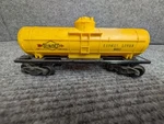 Vintage Lionel Postwar 6015 Sunoco Tank Car Gauge - Yellow. Fixed Price $60.00.