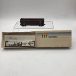 Walthers Ho Kit 932-2703 40 Wood Box W/braced Ends Nib Assembled. Fixed Price $17.95.