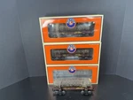 Lionel 6-19496 West Side Lumber Skeleton Log Car 3-PACK Ex. Fixed Price $119.00.