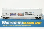 Walthers Up Union Pacific 60' Nsc 5150 3 Bay Covered Hopper Car Graffiti. Fixed Price $38.00.