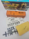 Athearn Ho 1615 Bar 40 Ft Reefer #7549 New Train Car. Fixed Price $5.12.