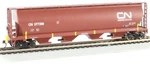 Bachmann Scale Canadian National Cylindrical Grain Hopper With Fred 73803. Fixed Price $44.66.