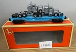 Lionel #36091 Maersk Flat Car Gauge Train 2 Truck Tractors Intermodal Shipping. Fixed Price $79.95.