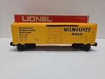 Vintage Lionel Milwaukee Road Gauge Box Car 6-9455 Yellow *read*. Fixed Price $17.09.