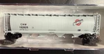 Scale Intermountain Chicago Nw Covered Hopper #182825 W/micro-trains Mint. Fixed Price $23.95.