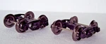 Weaver Scale 1 Pair Bettendorf Freight Car Die Cast Sprung Trucks 2 Rail. Fixed Price $35.00.