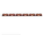 Mth 20-92344 Pennsylvania Composite Hopper W/coal Load O-scale (6-PACK). Fixed Price $425.00.
