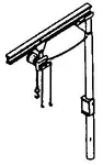 Stewart 1214 Beam Crane Hoist Kit. Fixed Price $8.99.