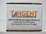 Tangent -ho Sam Rea Shops X58 Box Car "undecorated" Kit (prr Version) Nib. Fixed Price $59.46.