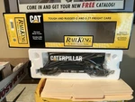 Mth #30-7697 Railking Caterpillar Tofc. Fixed Price $37.99.