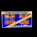K-line Gauge Santa Reefer Pack New Sealed Box 75011/12/13/14. Fixed Price $108.00.