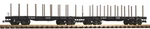 Piko 38785 G Scale C&s Flatcar With Stakes 2-PACK. Fixed Price $189.99.