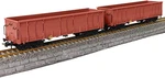 2PCS Ho Scale High-side Gondola Car 1:87 Railway Wagons Rollong Stock Container. Fixed Price $56.99.