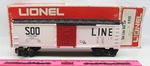 Lionel 6-9702 Soo Line Boxcar. Fixed Price $35.00.
