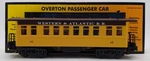 Mth 30-6400-3 Gauge W.a.r.r. Overton Illuminated Coach Ln/box. Fixed Price $61.59.