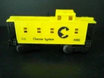 Lionel Caboose Chessie System 6485 - Western Style Cupola Nib. Fixed Price $32.00.