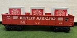 K-line Wm 5626 Gondola O/O27 Western Maryland Model Railroad Red Used. Fixed Price $16.14.