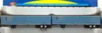Ho Athearn 28411 53' Wabash Duraplate Trailers (2) Werner. Fixed Price $109.99.