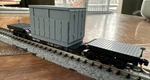 Micro Trains #109210 Heavyweight Dep-center Flat Car Baltimore Ohio W/load Ny. Fixed Price $27.99.