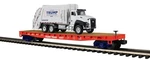Mth 20-95796 Premier Donald Trump Flatcar With Garbage Truck Nib. Fixed Price $88.99.