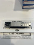 E&c Shops Bnsf Johnstown Coalporter 6 Cars Scale Silver Black Lot 4. Fixed Price $100.00.
