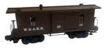 MTH..30-7724..W&A RR..19TH Century..woodsided Caboose..# 58. Fixed Price $59.99.