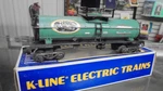 K-line K-6312 Great Western Wine Tank Car Train 3-RAIL O. Fixed Price $14.00.